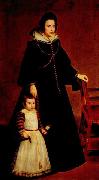 Diego Velazquez, Dona Antonia de Ipenarrieta y Galdos y su hijo don Luis